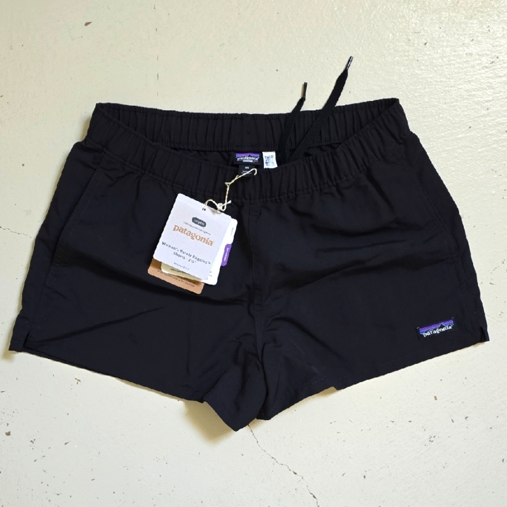 Patagonia Classic Black Athletic Shorts